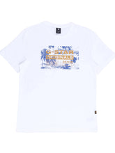 G-Star T-Shirt Framed Palm Originals White