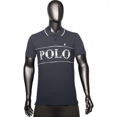 Polo Golfer Jacquard Logo Navy
