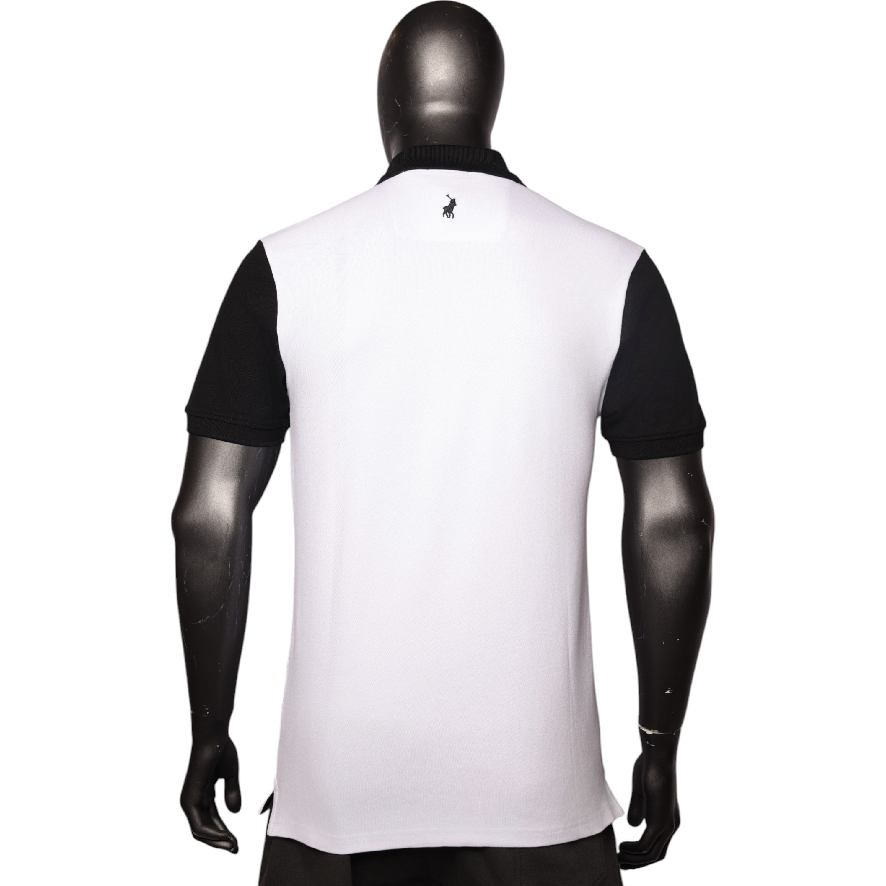 Polo Golfer Colourblock Logo Orange