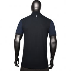 Polo Golfer Colourblock Logo Blue