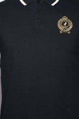 Polo Golfer Crest Logo Navy