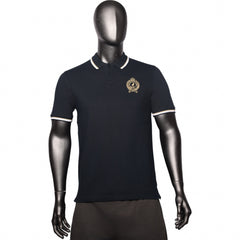 Polo Golfer Crest Logo Navy