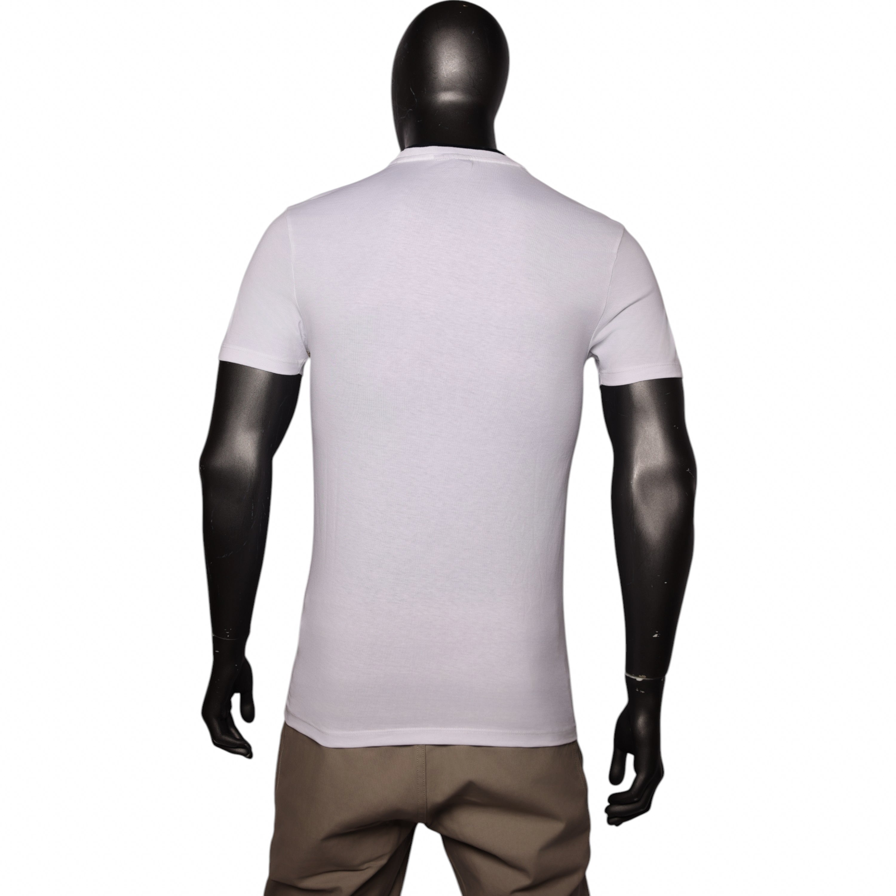 Polo  T-Shirt Sport Stripe White