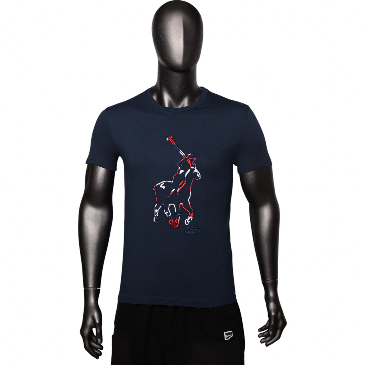 Polo T-Shirt Big Pony Navy