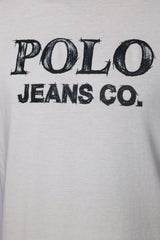 Polo T-Shirt Logo White