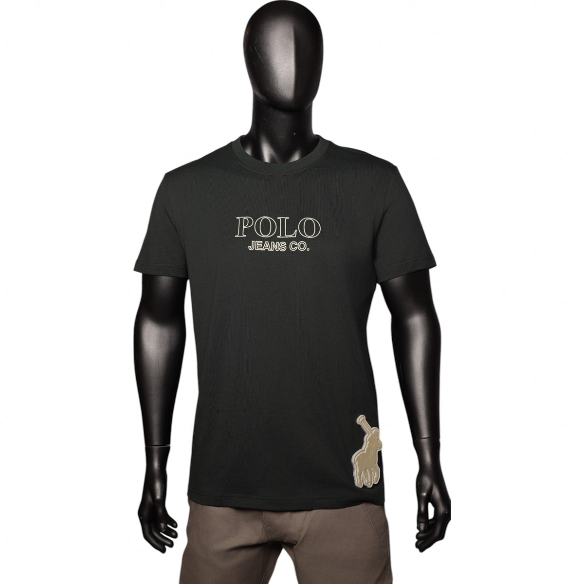 Polo T-Shirt Pjc Velcro Logo Black
