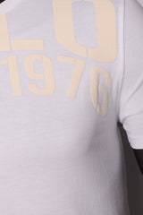 Polo T-Shirt Classic Graphic Print Off-White