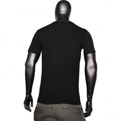 Polo T-Shirt Graphic Logo Black-Gold