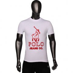 Polo T-Shirt Pjc Glow Logo White