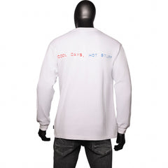 Puma Sweater Graphics Cool Day Hot White