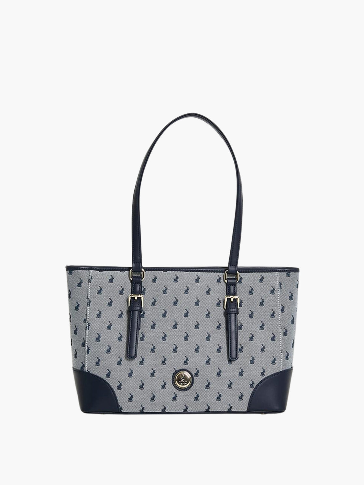 Polo Bag Tote Medium Market Navy