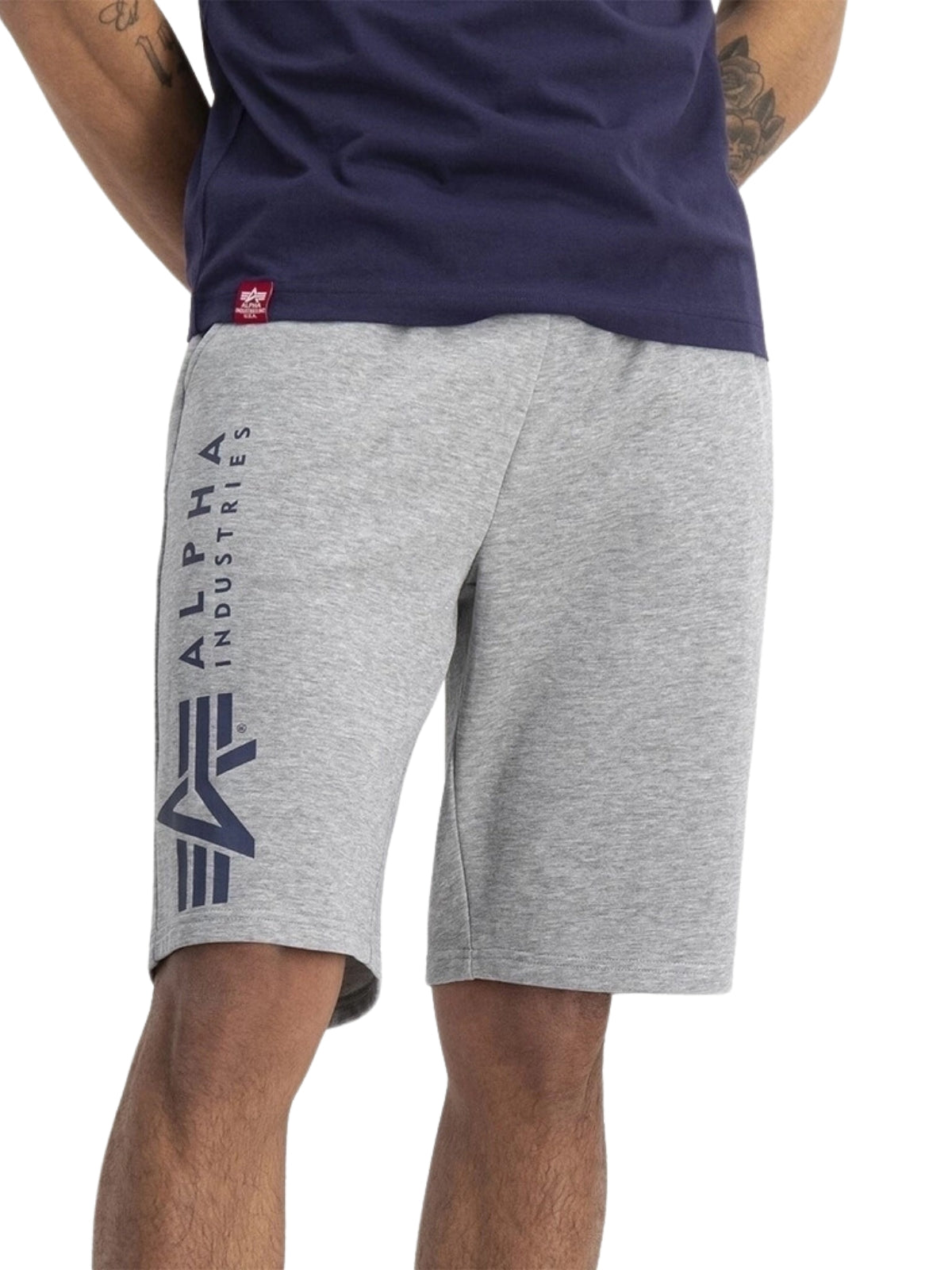 Alpha Industries Shorts Grey Melange
