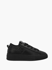 Cutty Sneakers CS7 Logo Print Plain Black