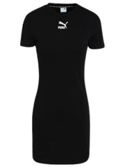 Puma Dress Classic Ribbed Black