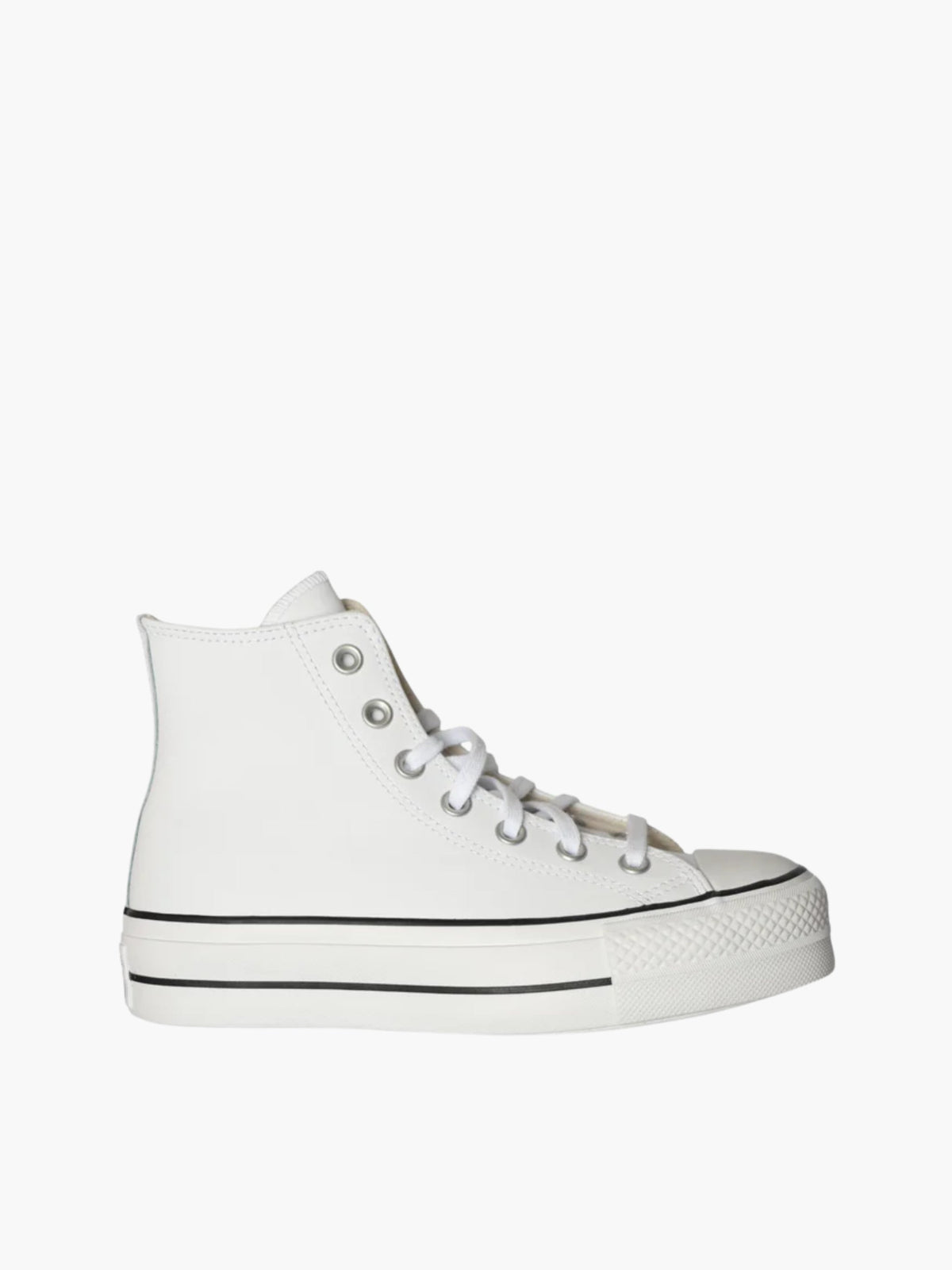 Converse Sneaker Ladies Lift Leather Hi White