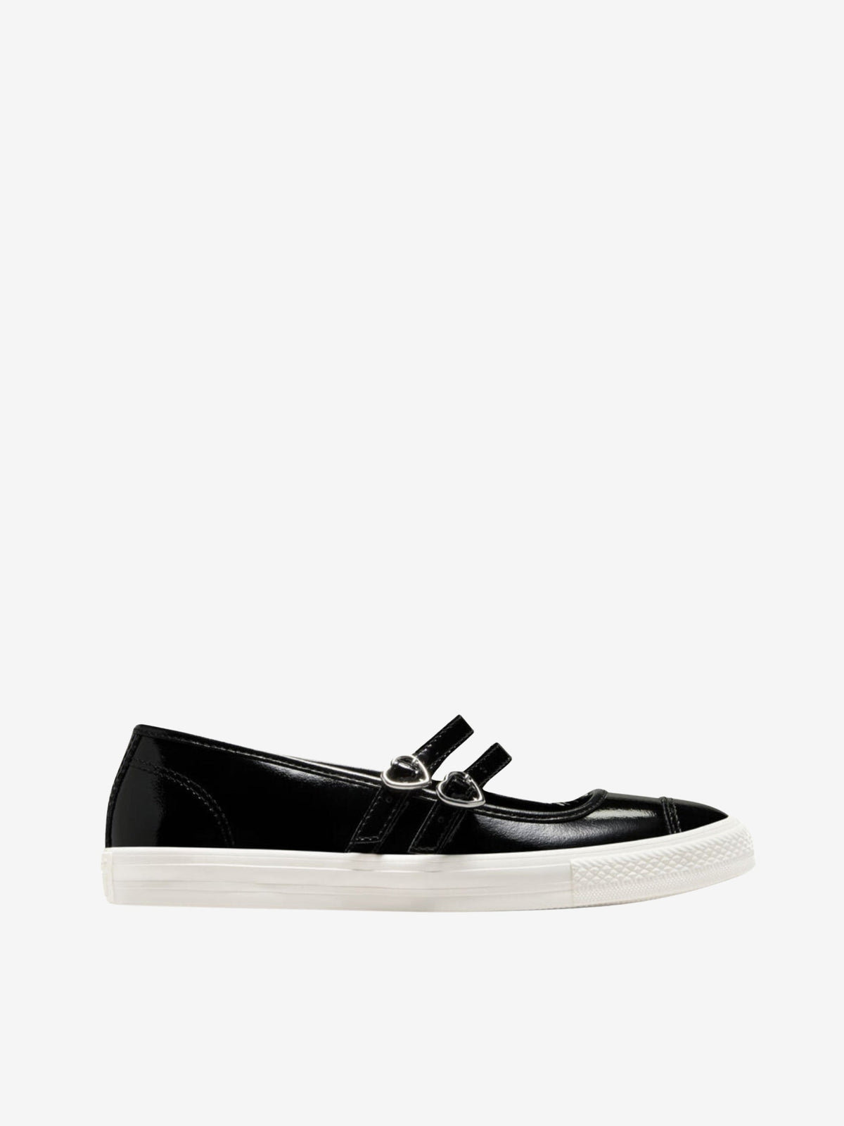 Converse Slip On Dainty Mary Jane Black-Silver