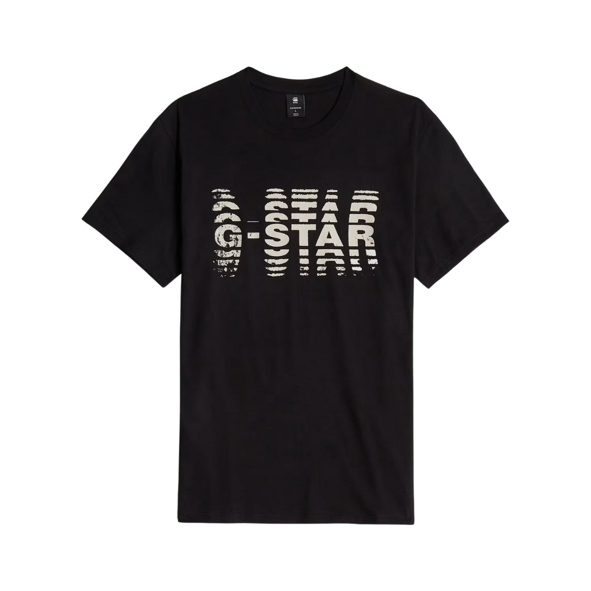 G-Star T-Shirt Shattered Logo Black