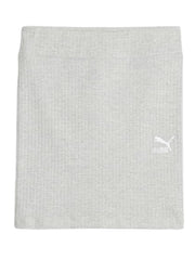Puma Skirt Classic Ribbed Light Grey