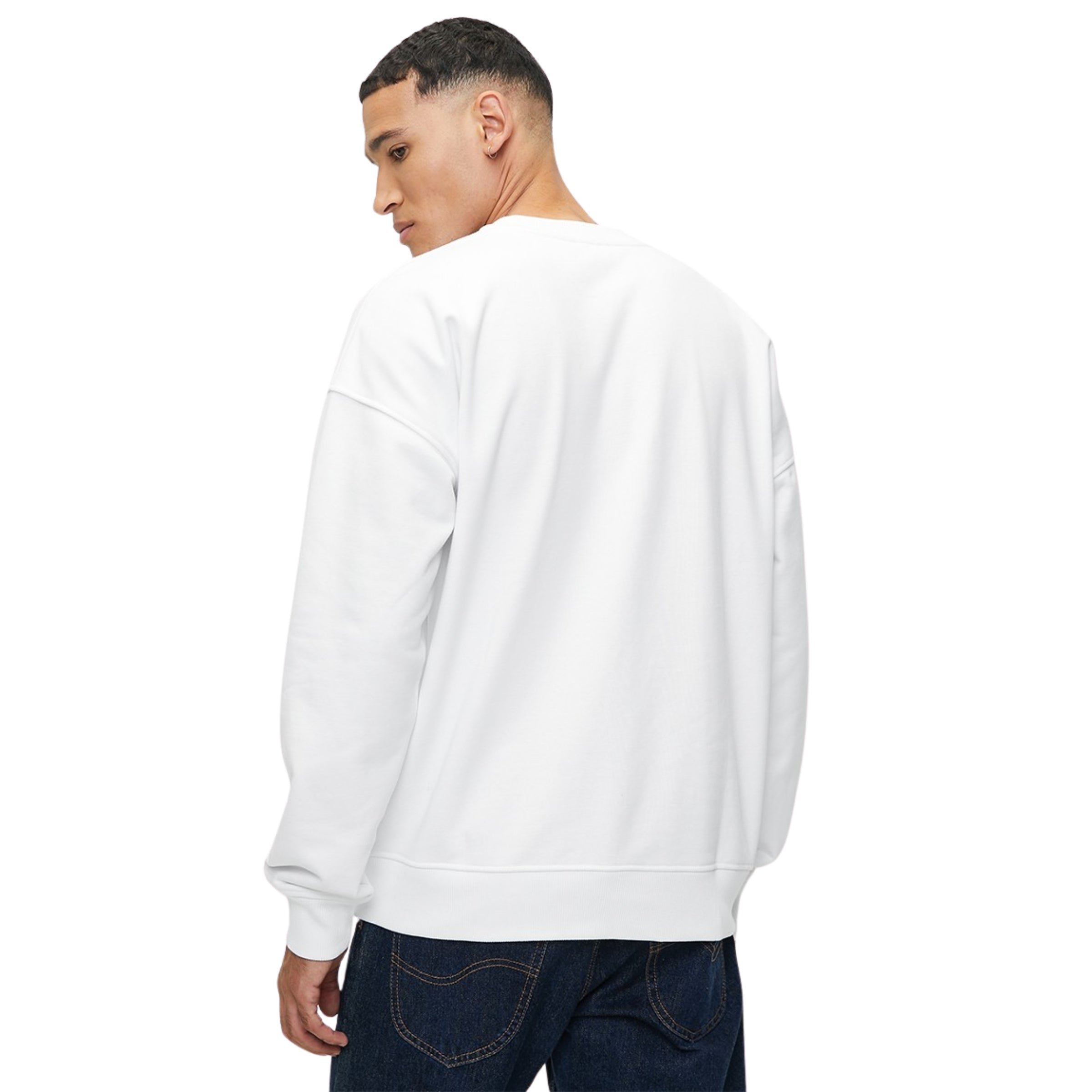 Diesel Sweatshirt Rob R2 White