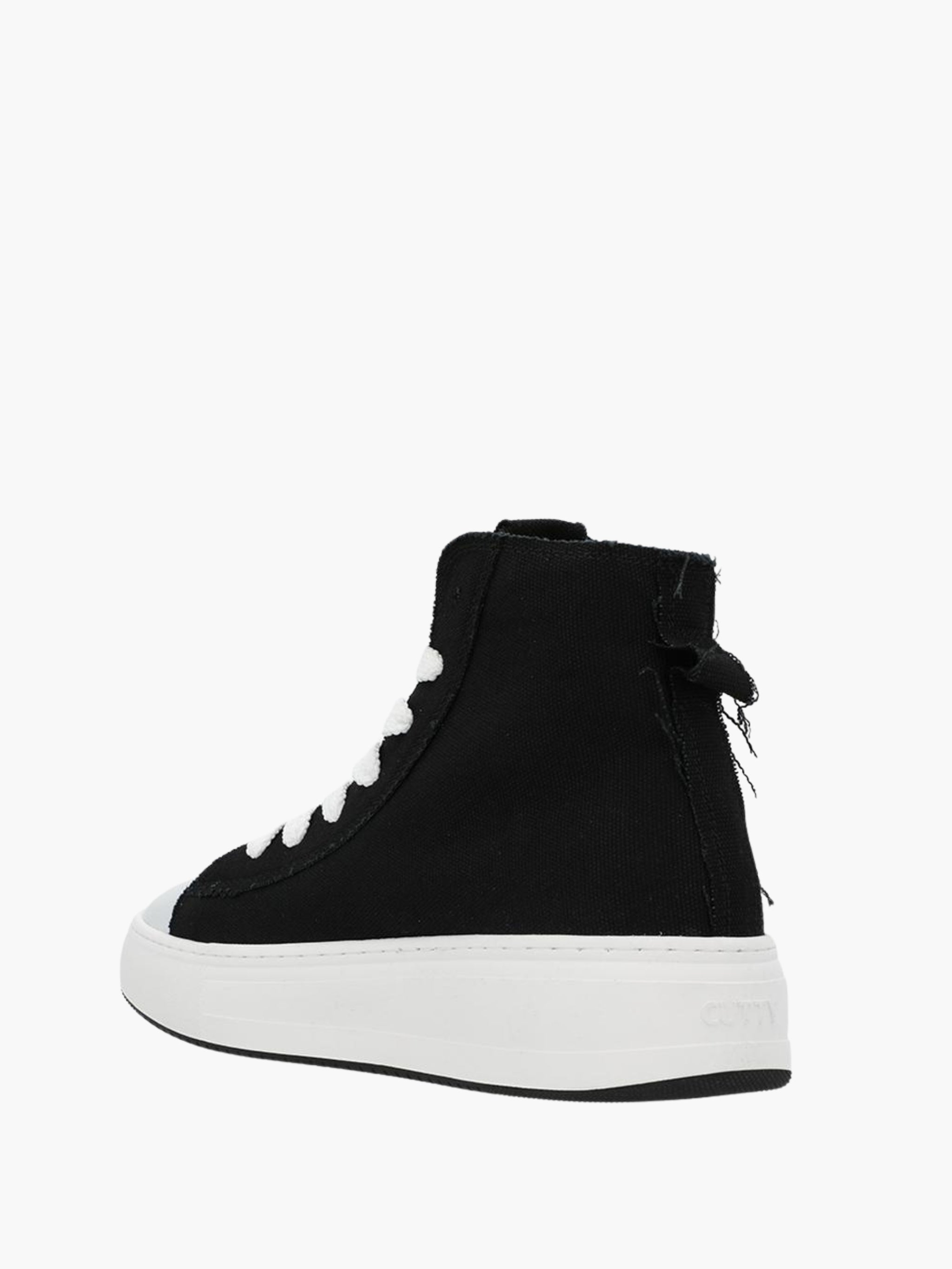 Cutty Boot CB7 Canvas High Top Black