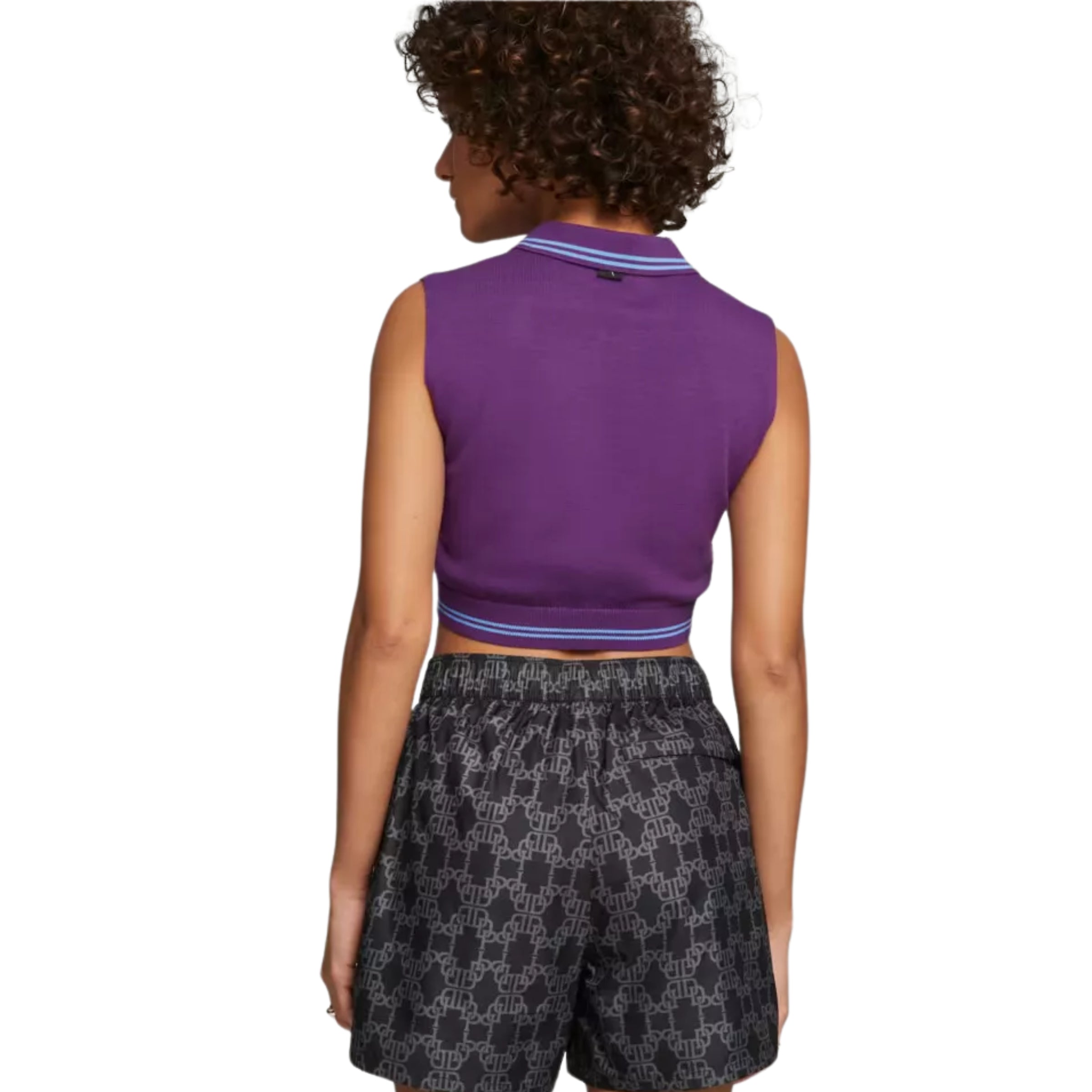 Puma Lds Golfer X Dapper Dan Sleeveless Crop Purple