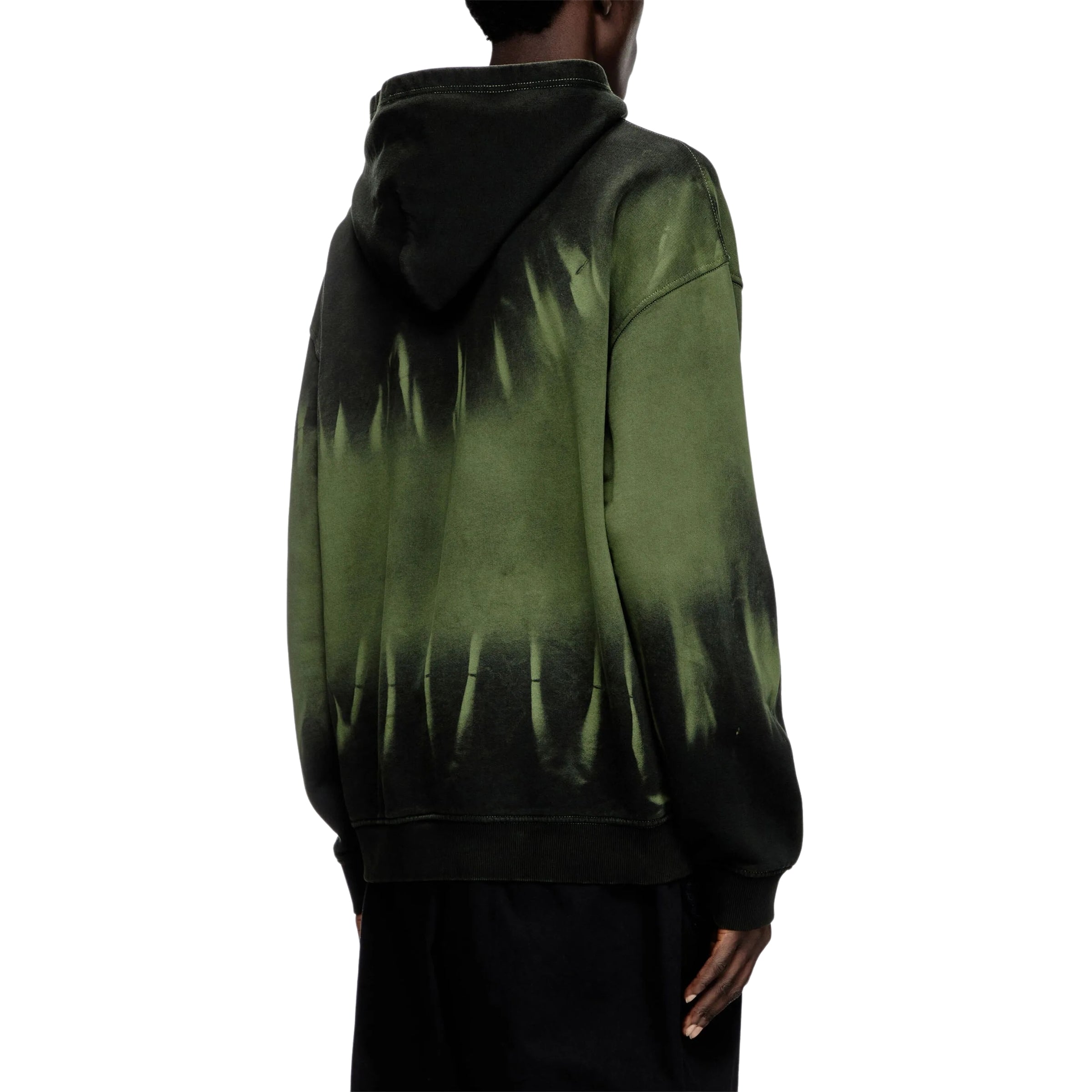 Diesel Sweater S-Box Hoodie Black-Green