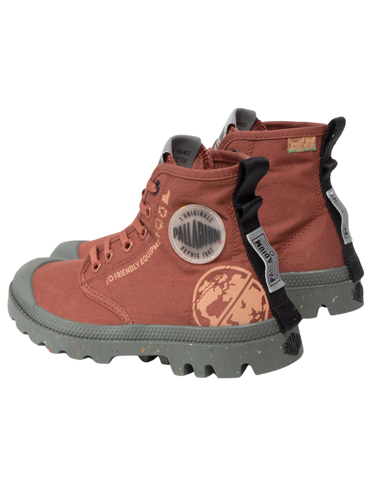 Palladium Boot Pampa Organic Metro Copper Brown