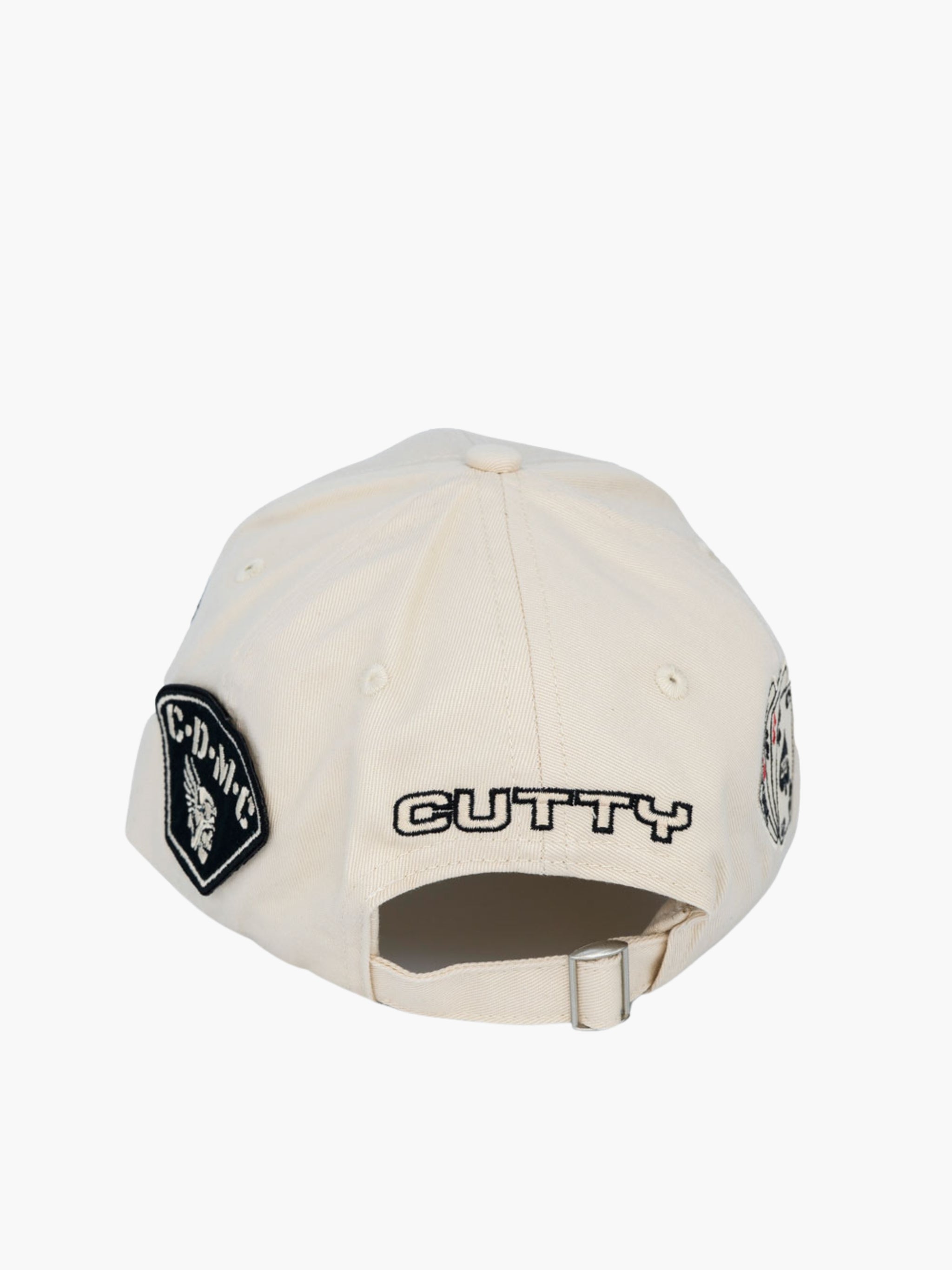 Cutty Cap Logo Lion Applique Cream