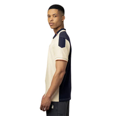 Polo Golfer Colour Block White