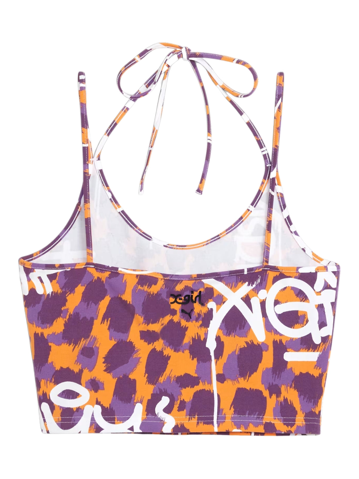 Puma Crop X X-Girl Aop Mustard-Purple