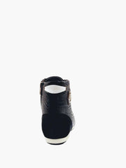Enrico Coveri Boot High Top Snake Skin