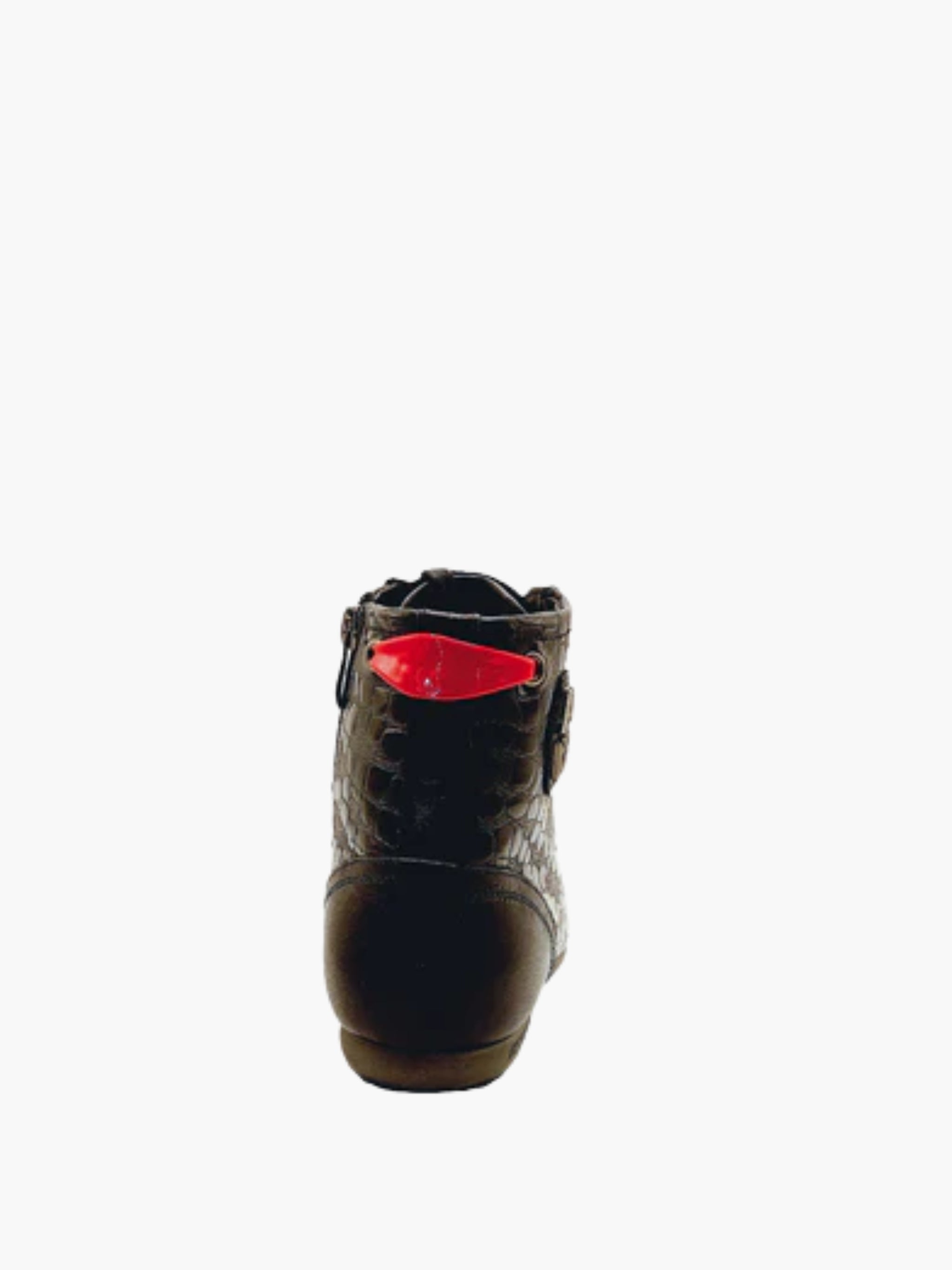 Enrico Coveri Boot Snake Skin High Top Black