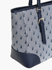 Polo Bag Tote Medium Market Navy
