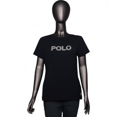 Polo T-Shirt Ladies Dakota Logo Navy