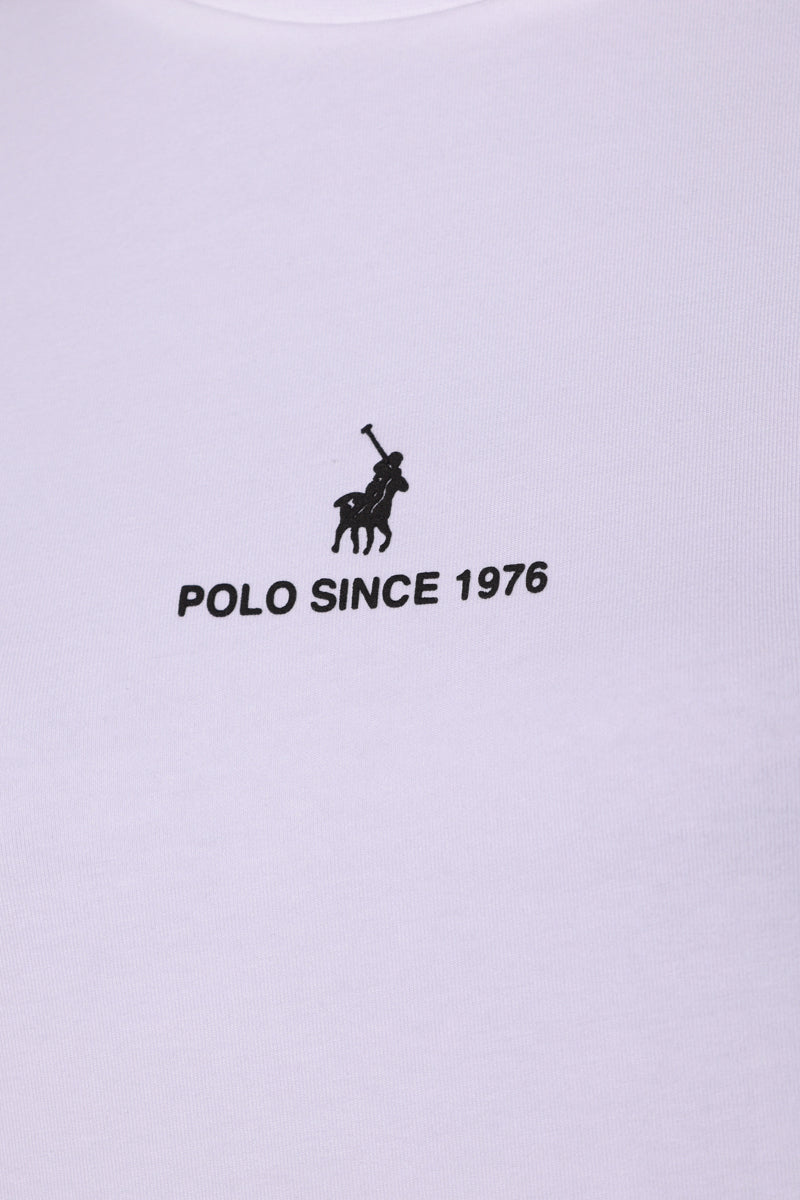 Polo T-Shirt Ladies Anele Logo White