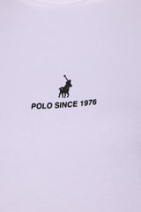 Polo T-Shirt Ladies Anele Logo White