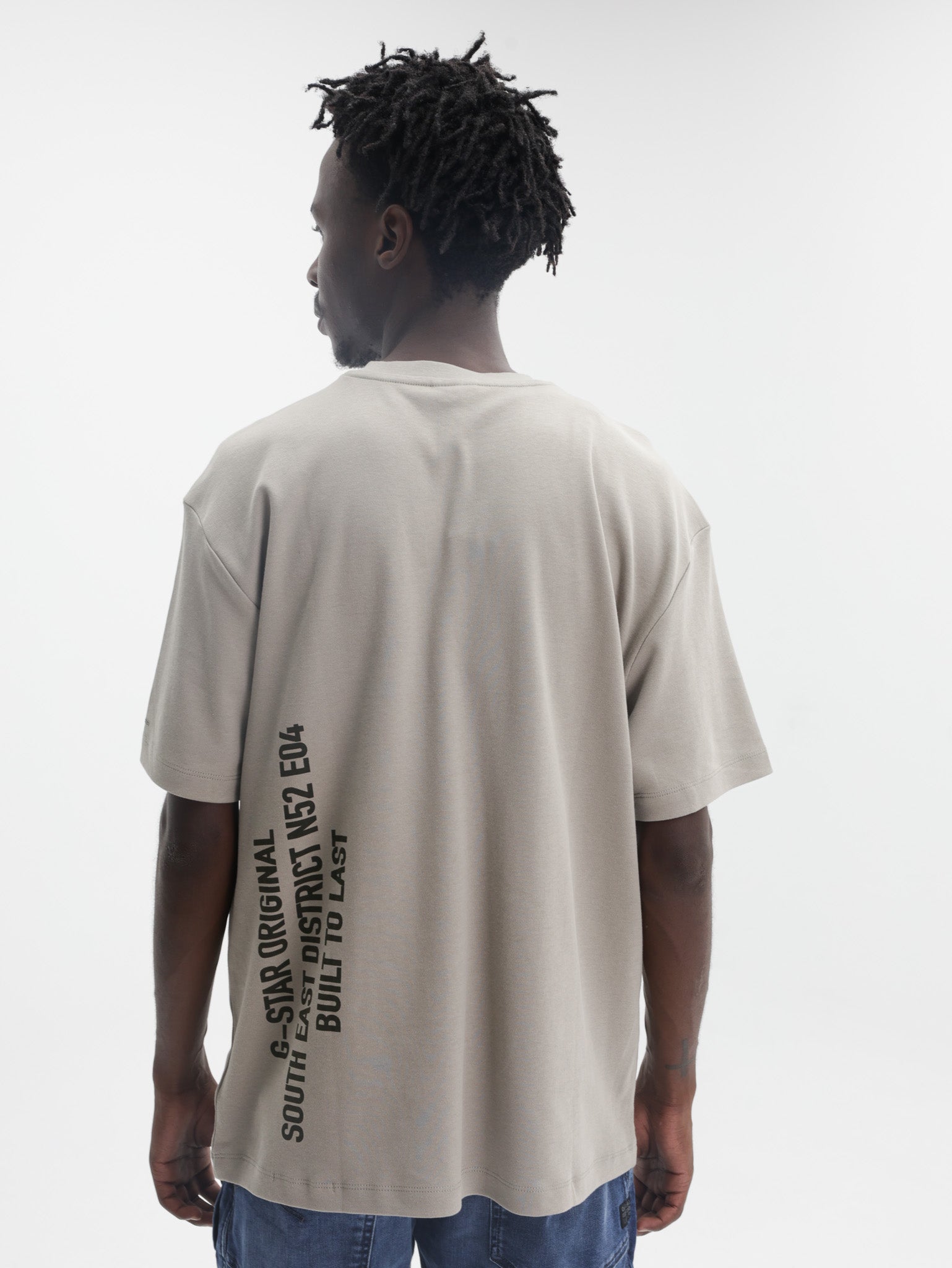 G-Star T-Shirt Stencil Gr Relaxed Elephant Skin