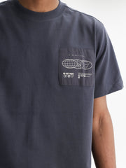 G-Star T-Shirt Applique Gr Petrol