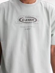G-Star T-Shirt Applique Gr Pale Green