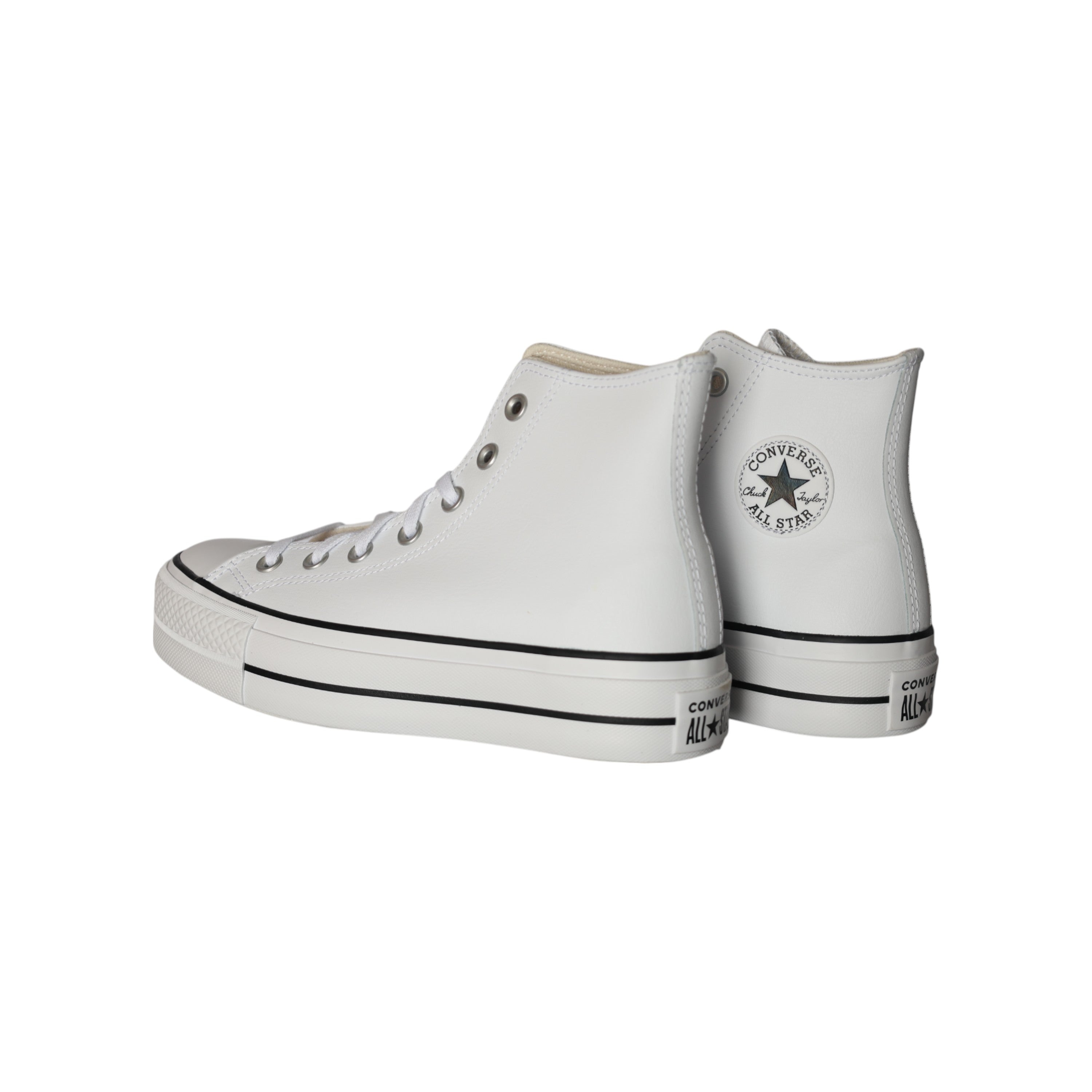 Converse Sneaker Ladies Lift Leather Hi White