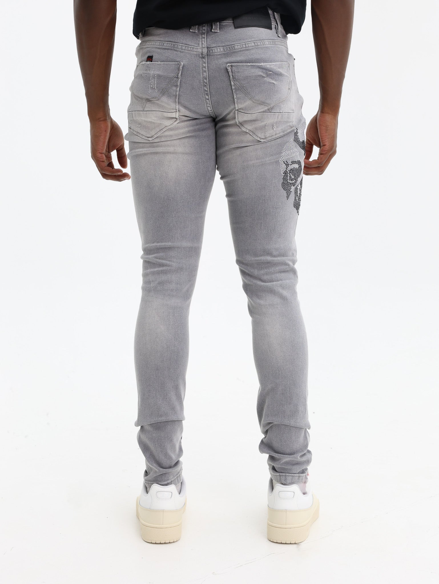 CUTTY JEANS DENIM GREY