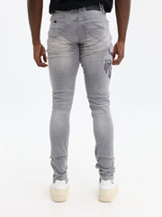 CUTTY JEANS DENIM GREY
