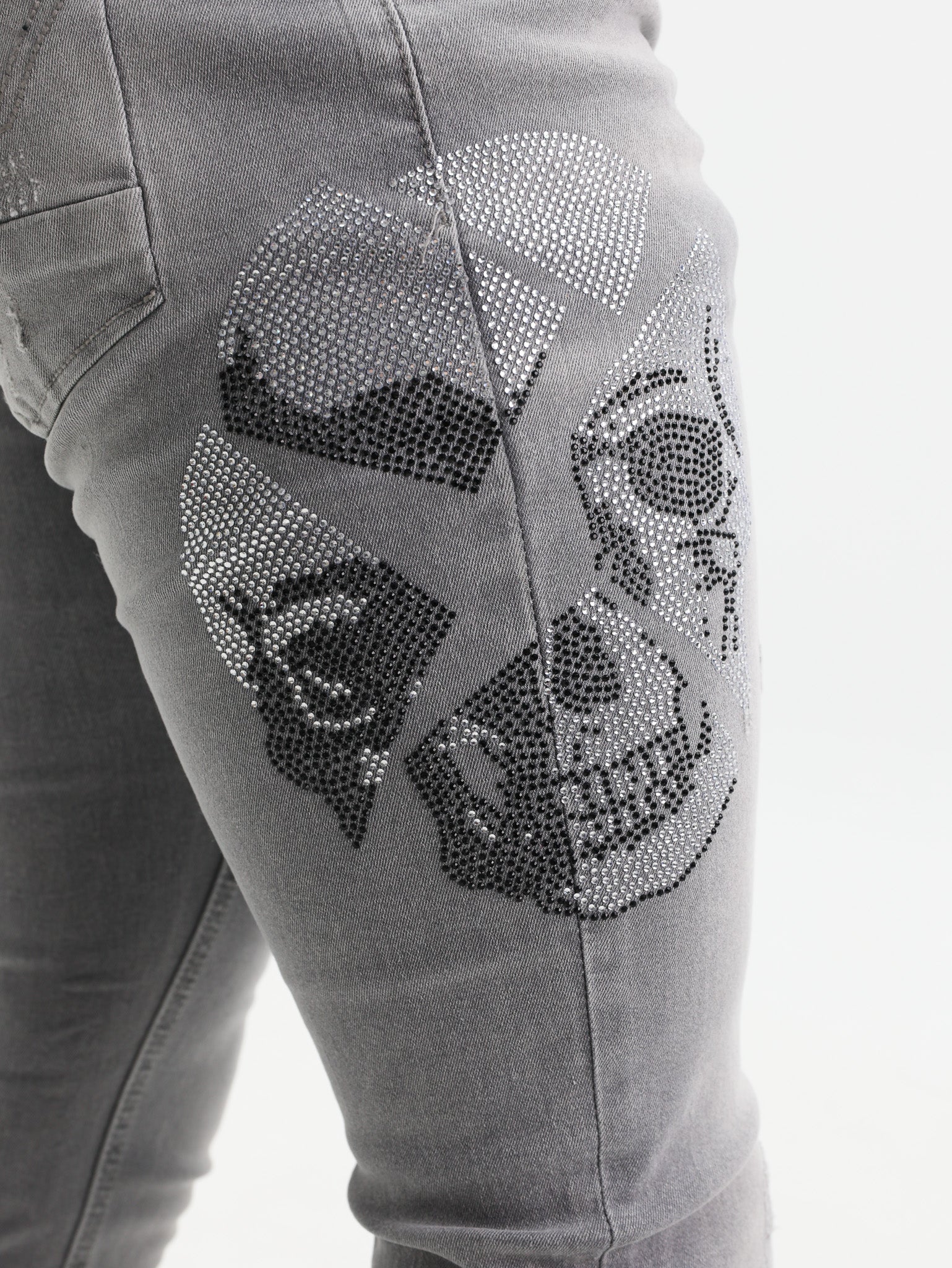 CUTTY JEANS DENIM GREY