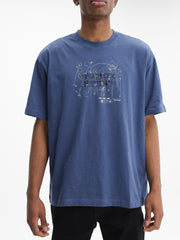 G-Star T-Shirt Coord Gr Relaxed Rank Blue