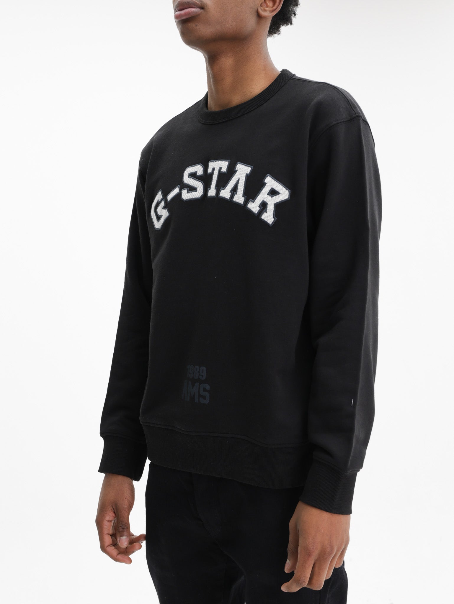 G-Star T-Shirt Applique R Sw Dark Black
