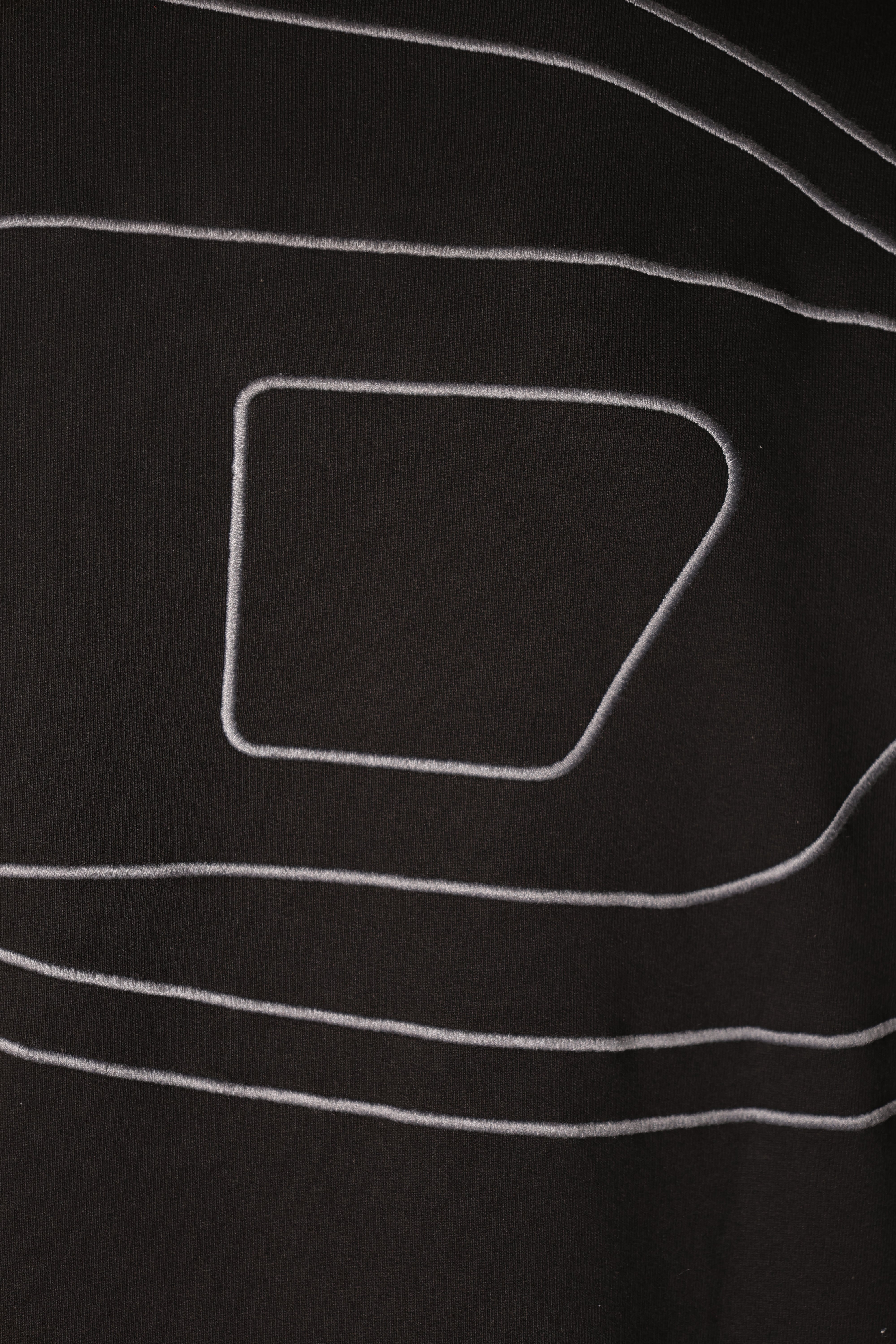 Diesel Sweater S-Rob-Megoval Back Logo Black