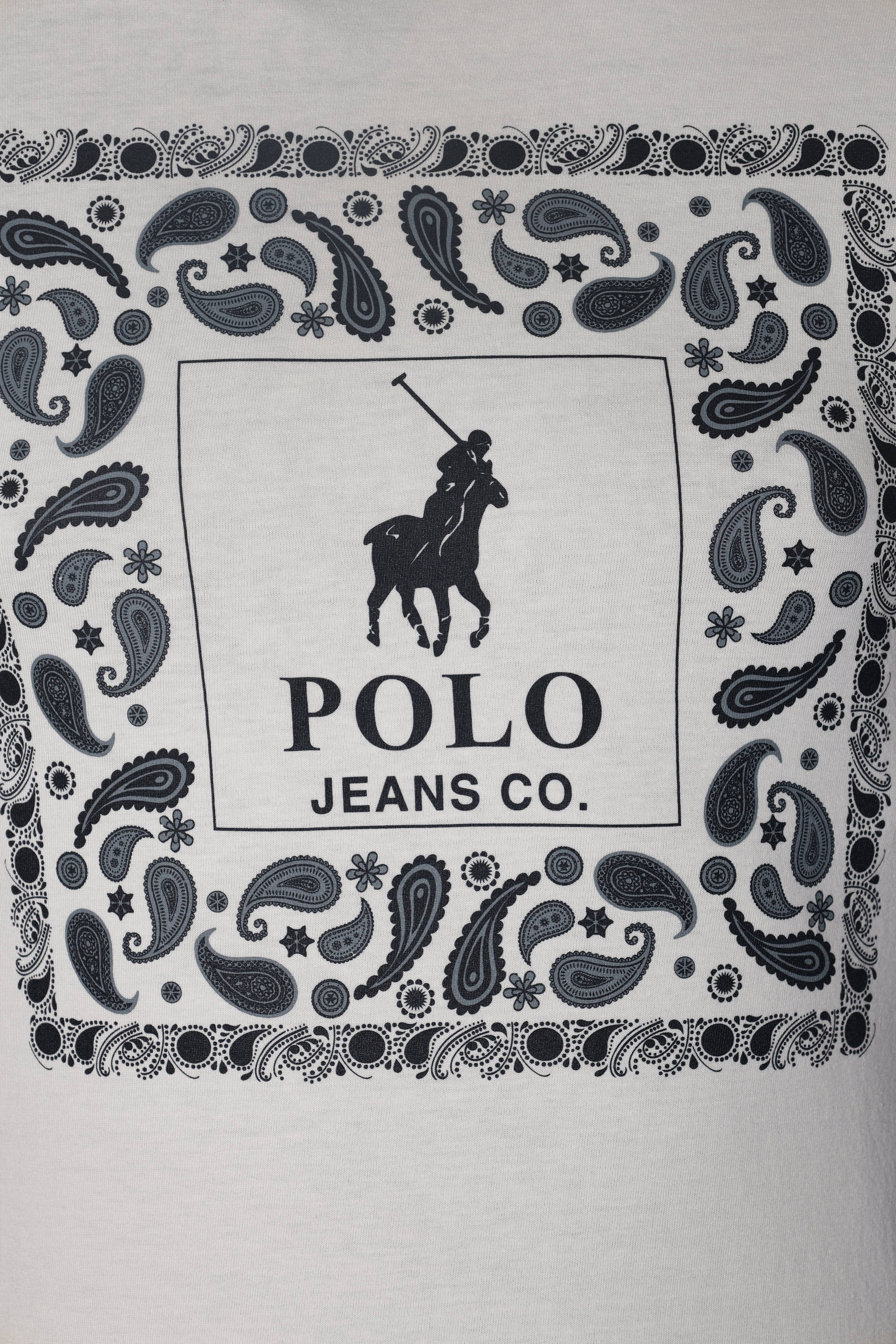 Polo T-Shirt Pjc Block Logo Off-White