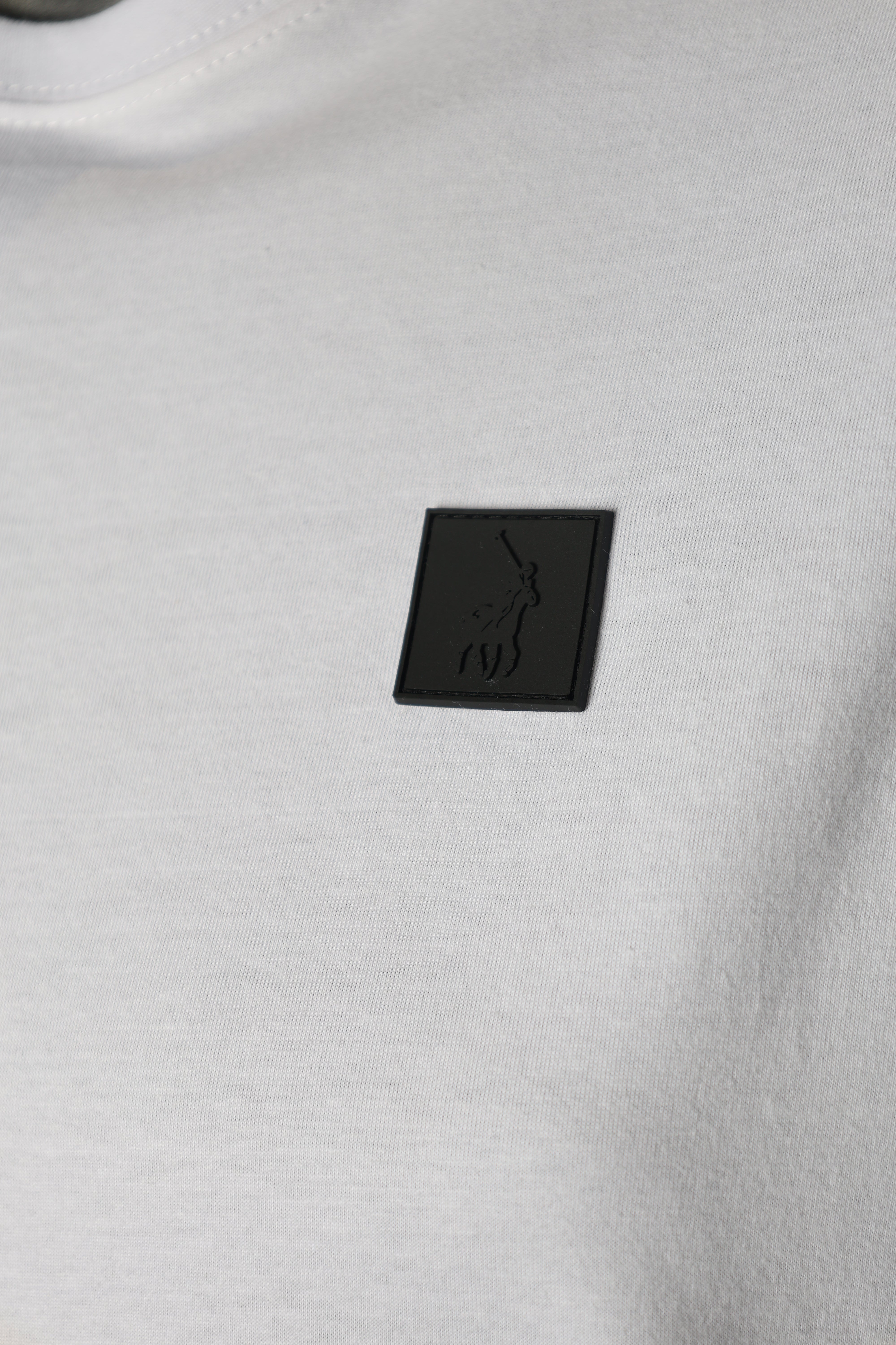 Polo Sweater Essential Classic Optic White