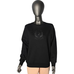 Polo Sweater Ladies Madison Embelished Black