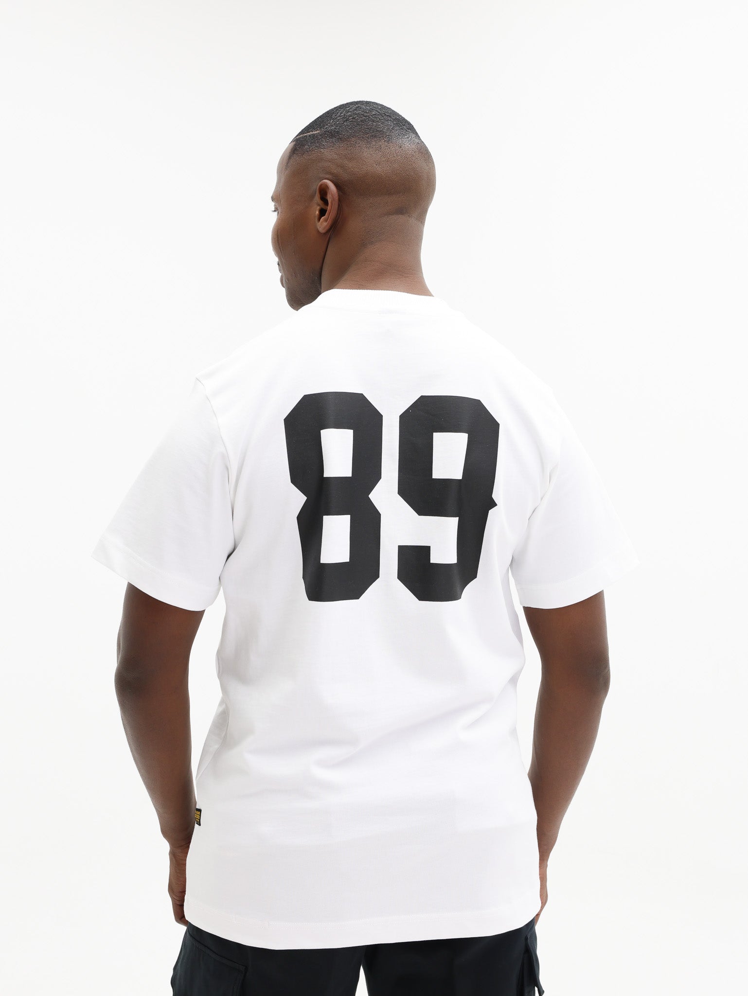 G-STAR T-SHIRT 89 BACK WHITE